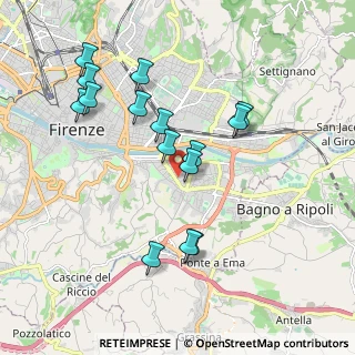 Mappa Viale Donato Giannotti, 50136 Firenze FI, Italia (1.90333)
