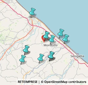 Mappa Str. S. Francesco, 61039 San Costanzo PU, Italia (6.50462)