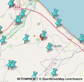 Mappa Str. S. Francesco, 61039 San Costanzo PU, Italia (6.32789)