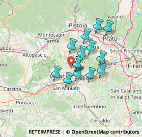 Mappa Via dei Ponti Medicei, 50050 Cerreto Guidi FI, Italia (10.04714)