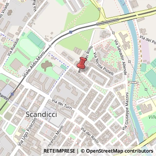 Mappa Via dei Rossi, 129, 50018 Scandicci, Firenze (Toscana)