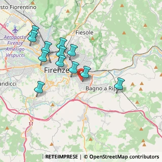 Mappa 50126 Firenze FI, Italia (3.84333)