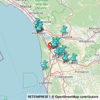 Mappa Via delle Catene, 56017 San Giuliano Terme PI, Italia (12.11444)