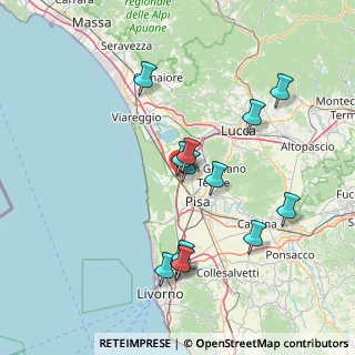 Mappa Via delle Catene, 56017 San Giuliano Terme PI, Italia (15.04231)