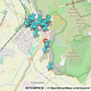 Mappa Via delle Cave San Giuliano Terme, 56017 San Giuliano Terme PI, Italia (0.475)