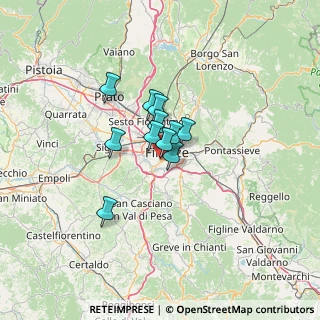 Mappa Via Cardinale Leopoldo, 50124 Firenze FI, Italia (7.54091)