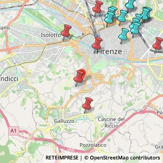 Mappa Via Cardinale Leopoldo, 50124 Firenze FI, Italia (3.40211)