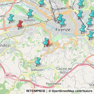 Mappa Via Cardinale Leopoldo, 50124 Firenze FI, Italia (3.31714)