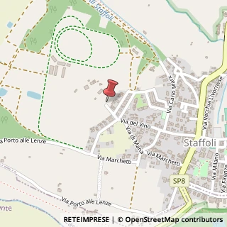 Mappa Via Marrucchi, 38, 56029 Santa Croce sull'Arno, Pisa (Toscana)