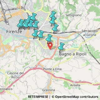 Mappa Via Prospero Alpino, 50126 Firenze FI, Italia (2.22867)