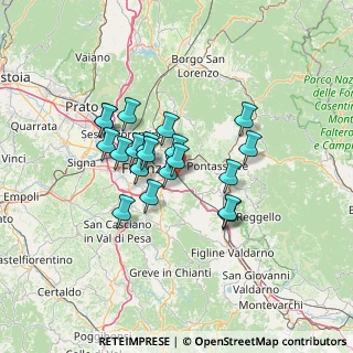 Mappa Via di Quarto, 50012 Rimaggio FI, Italia (10.681)
