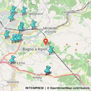 Mappa Via di Quarto, 50012 Rimaggio FI, Italia (3.08133)