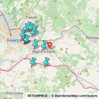 Mappa Via di Quarto, 50012 Rimaggio FI, Italia (4.12)