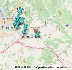 Mappa Via di Quarto, 50012 Rimaggio FI, Italia (4.20385)