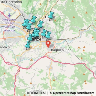 Mappa 50012 Firenze FI, Italia (3.74267)