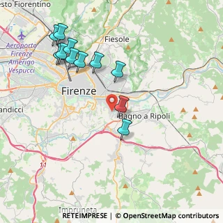 Mappa 50012 Firenze FI, Italia (4.34273)