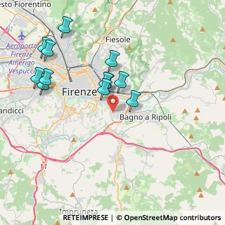 Mappa 50012 Firenze FI, Italia (4.08833)