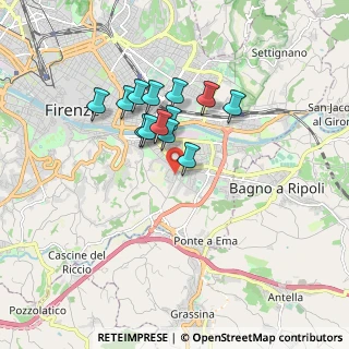 Mappa 50012 Firenze FI, Italia (1.36692)