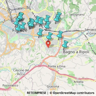 Mappa 50012 Firenze FI, Italia (2.384)