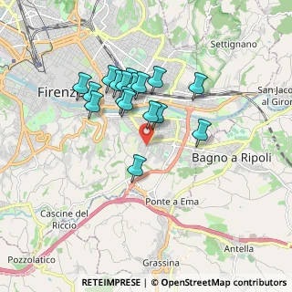 Mappa 50012 Firenze FI, Italia (1.51294)