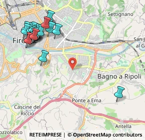 Mappa 50012 Firenze FI, Italia (2.674)