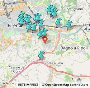 Mappa 50012 Firenze FI, Italia (2.046)