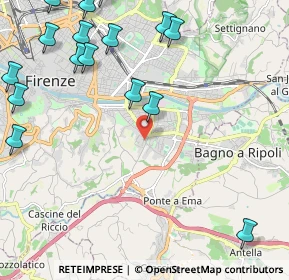 Mappa 50012 Firenze FI, Italia (3.02938)