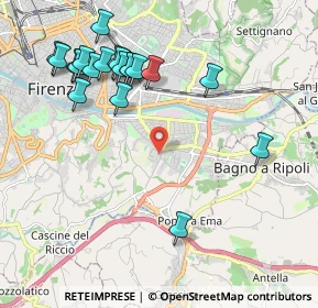 Mappa 50012 Firenze FI, Italia (2.339)