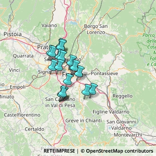 Mappa 50012 Firenze FI, Italia (10.5315)