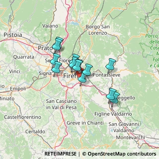 Mappa 50012 Firenze FI, Italia (9.69846)