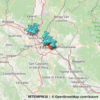 Mappa 50012 Firenze FI, Italia (9.79818)
