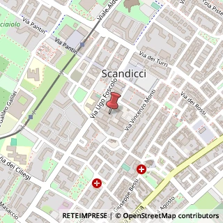 Mappa Via Ugo Foscolo, 29, 50018 Scandicci, Firenze (Toscana)