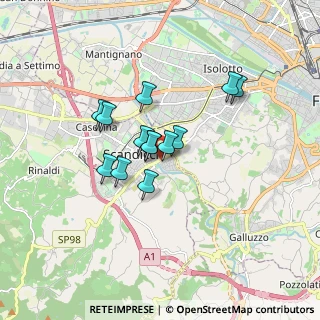 Mappa P.za Modigliani, 50018 Scandicci FI, Italia (1.25077)
