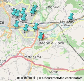 Mappa Via degli Olmi, 50012 Bagno A Ripoli FI, Italia (2.40727)