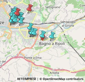 Mappa Via degli Olmi, 50012 Bagno A Ripoli FI, Italia (2.5645)