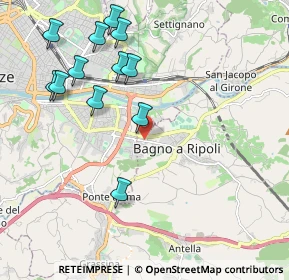 Mappa Via degli Olmi, 50012 Bagno A Ripoli FI, Italia (2.275)