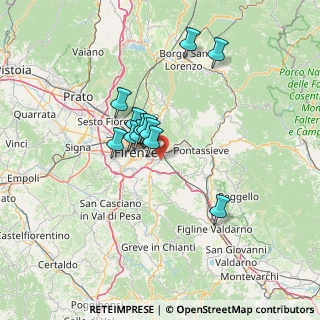 Mappa Viale delle Arti, 50012 Bagno A Ripoli FI, Italia (10.64333)