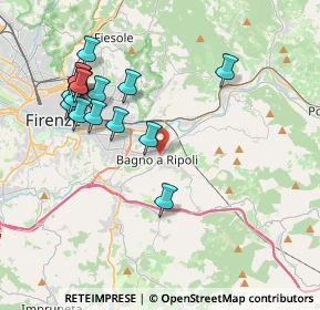 Mappa Viale delle Arti, 50012 Bagno A Ripoli FI, Italia (4.19188)