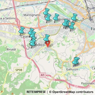 Mappa Via E. Cecconi, 50018 Scandicci FI, Italia (2.25533)