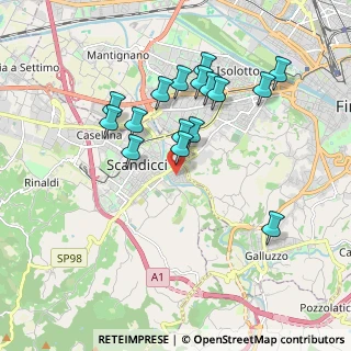 Mappa Via E. Cecconi, 50018 Scandicci FI, Italia (1.7875)