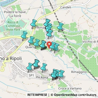 Mappa Strada Comunale Quarto, 50012 Bagno a Ripoli FI, Italia (0.46667)