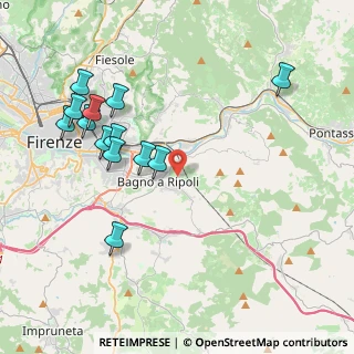 Mappa Strada Comunale Quarto, 50012 Bagno a Ripoli FI, Italia (4.47231)