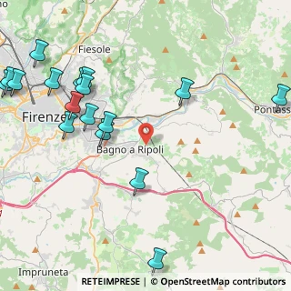 Mappa Strada Comunale Quarto, 50012 Bagno a Ripoli FI, Italia (5.76)
