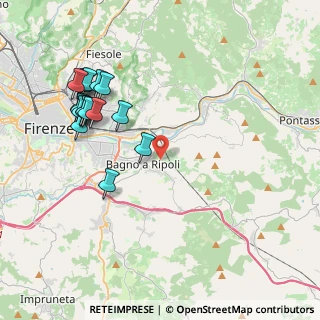 Mappa Strada Comunale Quarto, 50012 Rimaggio FI, Italia (4.57118)