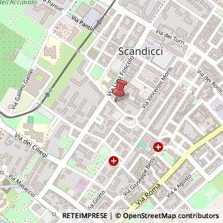 Mappa Via San Bartolo in Tuto, 24, 50018 Scandicci, Firenze (Toscana)