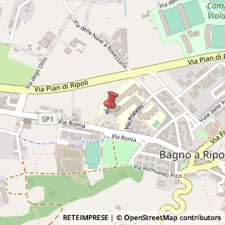 Mappa Via Roma, 79, 50012 Bagno a Ripoli, Firenze (Toscana)
