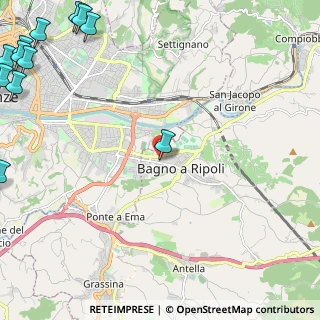 Mappa Via Roma, 50012 Firenze FI, Italia (4.12167)