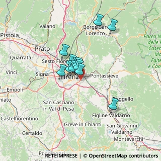 Mappa Viale Benedetto Croce, 50126 Firenze FI, Italia (9.9375)