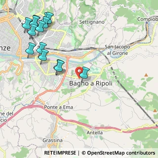 Mappa Via Pierattini, 50012 Bagno A Ripoli FI, Italia (2.79714)