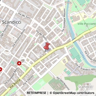 Mappa Piazza Giacomo Matteotti, 20, 50018 Scandicci, Firenze (Toscana)